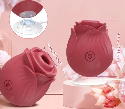 Blooming Rose Clitoral Stimulator – The Alliance of Romance and Pleasure