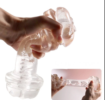 Ultra-Realistic Transparent Masturbator – Natural and Intense Sensation