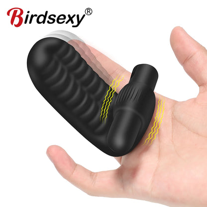 Double Stimulation Vibrating Stimulator - Intense Pleasure and Perfect Ergonomics