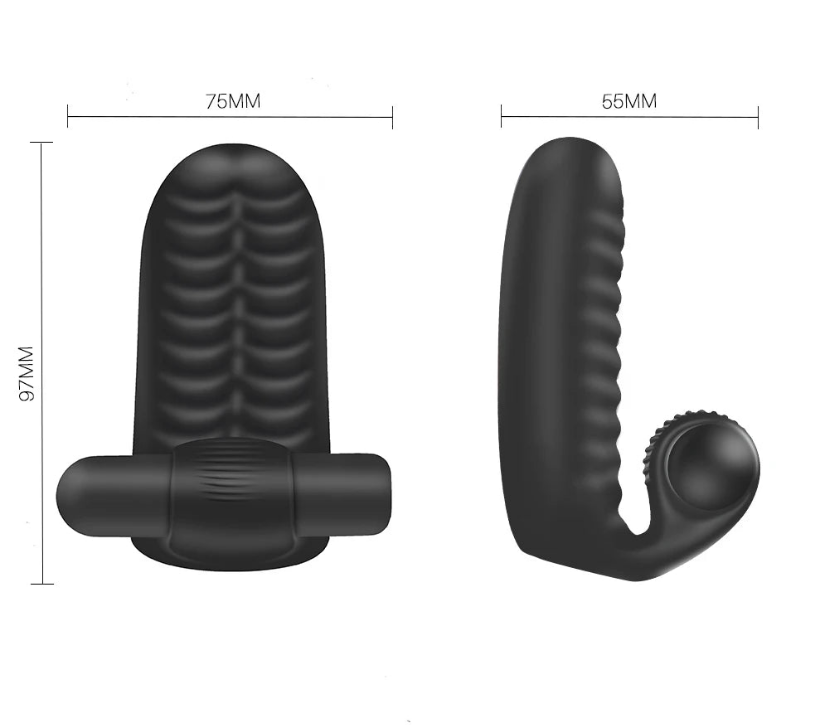 Double Stimulation Vibrating Stimulator - Intense Pleasure and Perfect Ergonomics