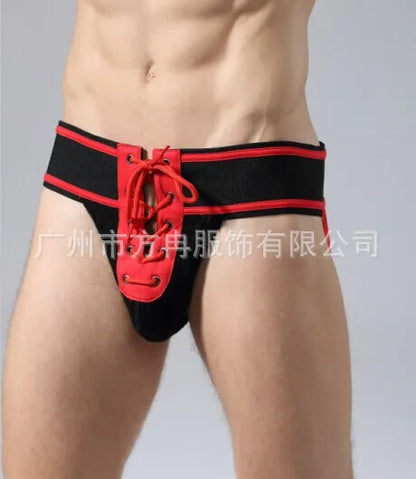 Men's Jockstrap with Lacing - Available in 6 Colors