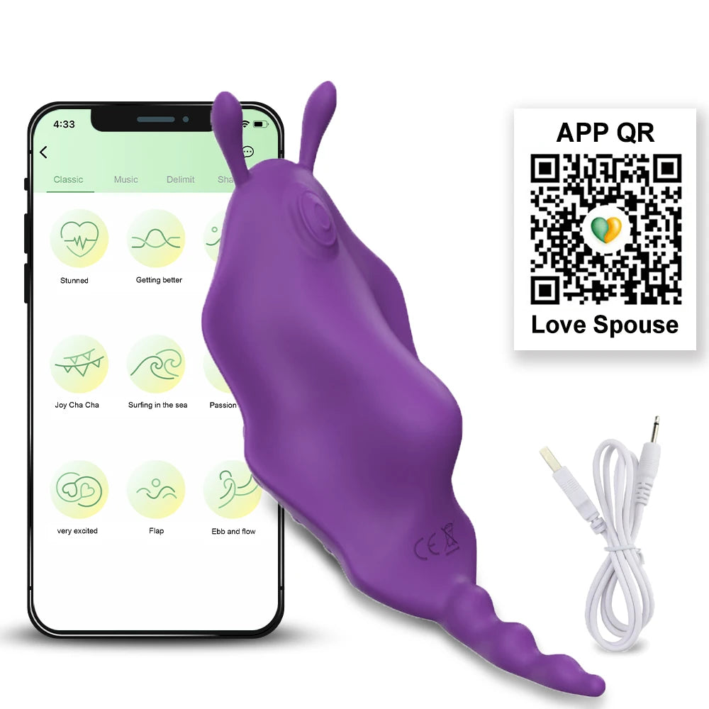 Remote Control Connected Stimulator - Unlimited Pleasure