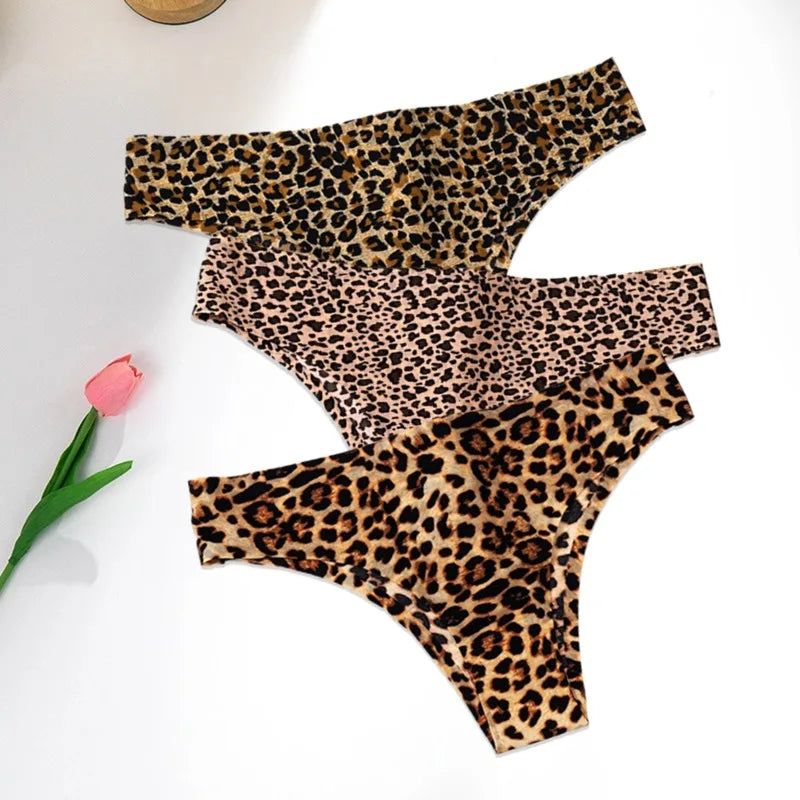 Pack of 3 Animal Print Thongs – Comfort and Wild Style