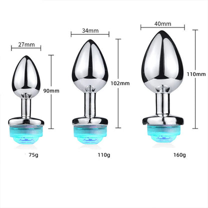 Anal Plug with LED - Elegance and Luminous Pleasure