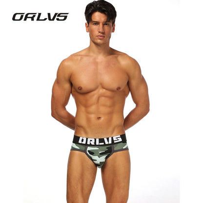 ORLVS Camo Men's Briefs – Comfort and Military Style