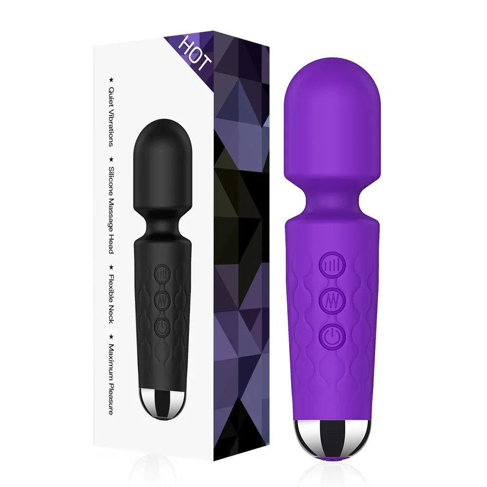 20 Modes Vibrator – Power &amp; Intense Pleasure