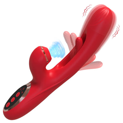 Triple Action Stimulator – Vibrator, Suction &amp; Movements