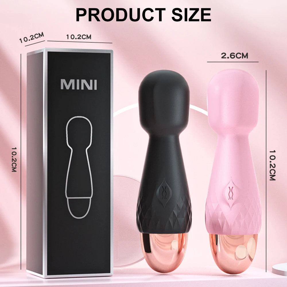 Mini Powerful Vibrator – Elegance and Pleasure in a Compact Format