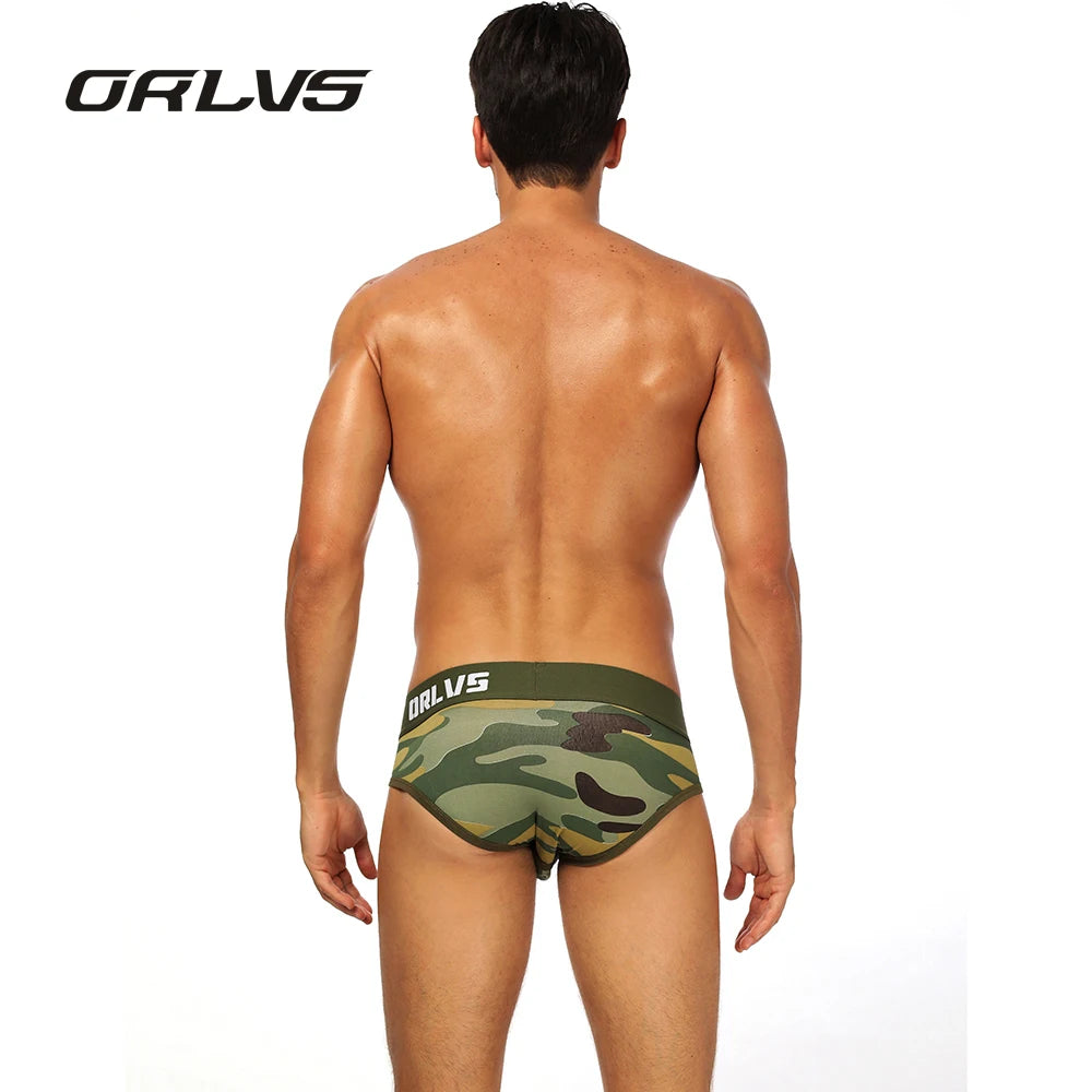 ORLVS Camo Men's Briefs – Comfort and Military Style