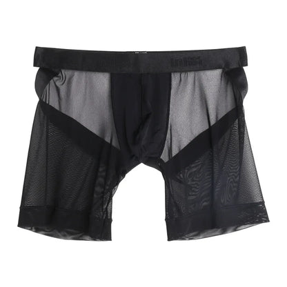 Sexy &amp; Bold Men's Boxer Shorts – Transparent and Low-Cut