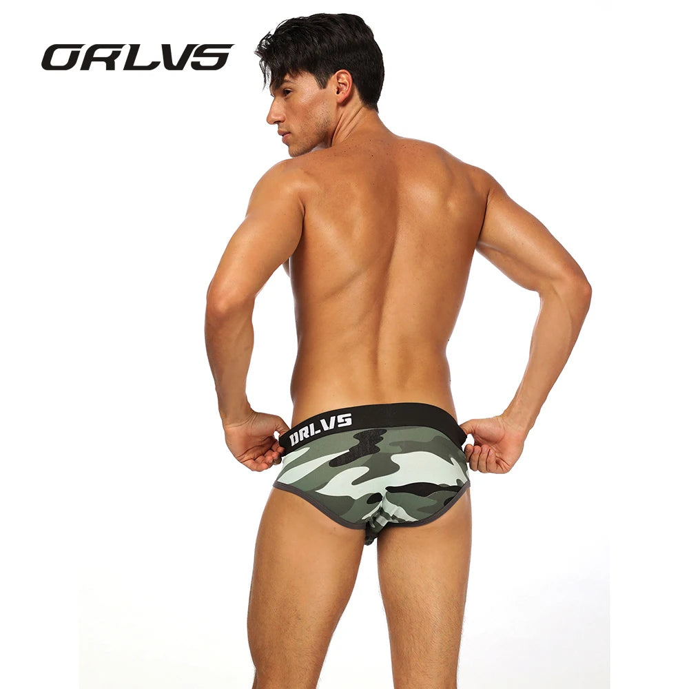 ORLVS Camo Men's Briefs – Comfort and Military Style