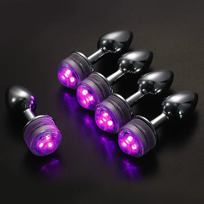 Anal Plug with LED - Elegance and Luminous Pleasure