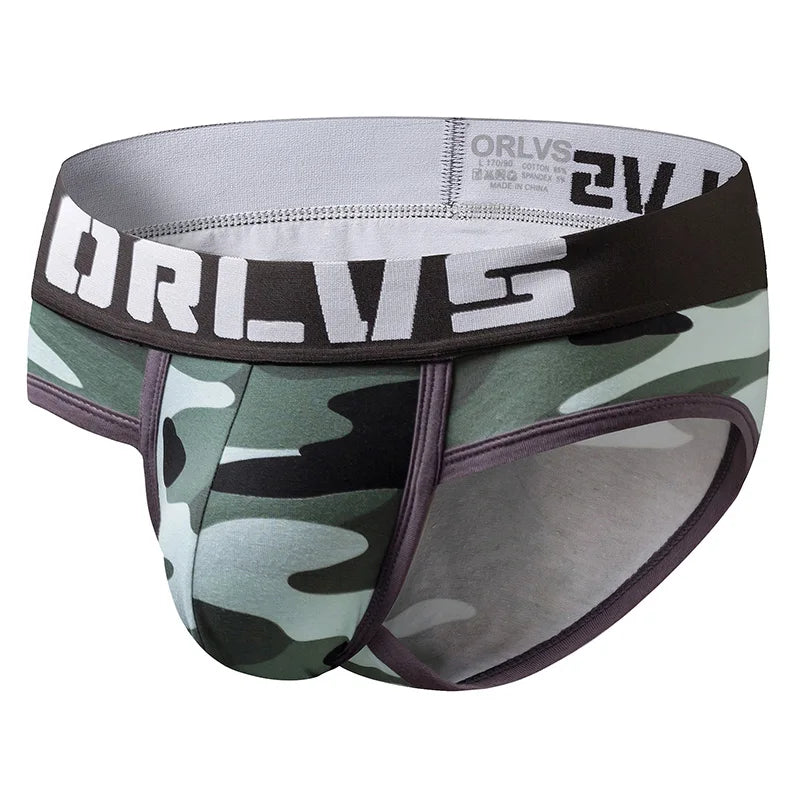 ORLVS Camo Men's Briefs – Comfort and Military Style