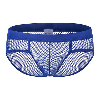 Men's Transparent Mesh Briefs – Elegance and Audacity in All Lightness