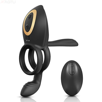 Multifunctional Vibrating Ring with Remote Control – Maximum Pleasure and Stimulation