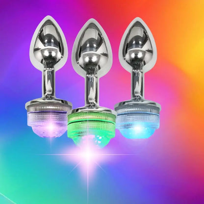 Anal Plug with LED - Elegance and Luminous Pleasure